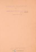 Agietron-Agietron UFE 103 1K, AA AB AC, EDM Operating and Schematics Manual 1960-AA 0.5-AA 1.5-AB 0.5-AB 1.5-AC-UFE 103 1K-03